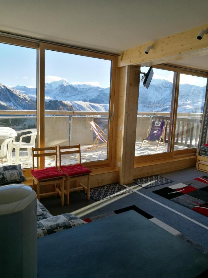 Appartement D'Une Chambre A La Plagne Aime 2000 A 10 M Des Pistes Avec Vue Sur La Ville Et Terrasse Amenagee Macot-la-Plagne Exterior photo