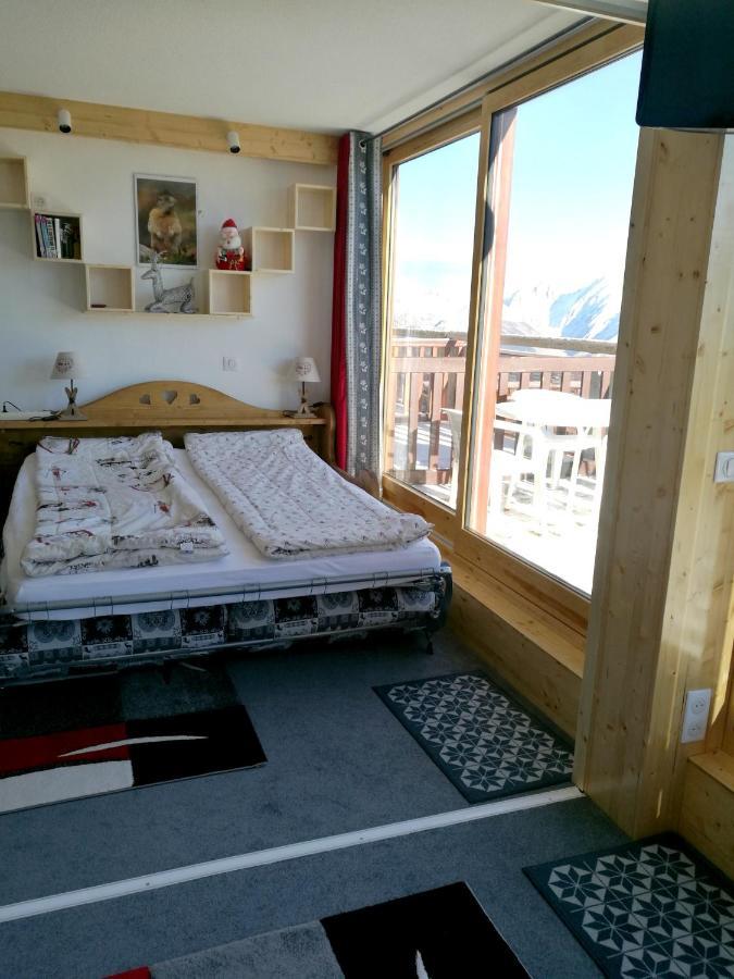 Appartement D'Une Chambre A La Plagne Aime 2000 A 10 M Des Pistes Avec Vue Sur La Ville Et Terrasse Amenagee Macot-la-Plagne Exterior photo